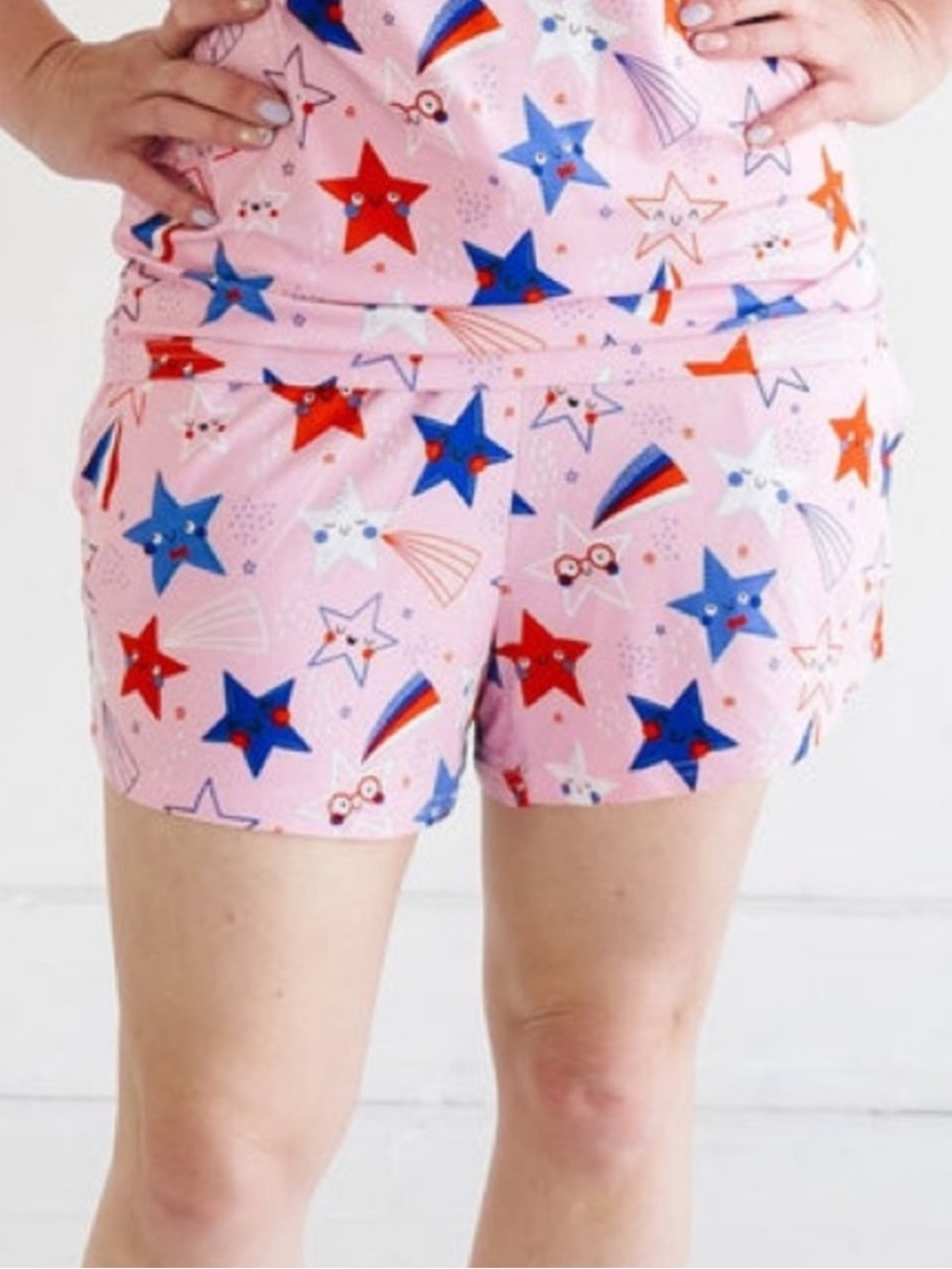 Little Sleepies 4th of July women’s short sleeve/shorts pj set